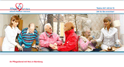 Desktop Screenshot of ihr-pflegedienst.info